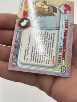 2000 Topps Pokemon TV #115 Kangaskhan (B) Silver Foil FREE SHIP - Image 5