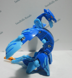 Bakugan Serpenteze Ultra Blue Aquos Battle Planet - B100 - card - cores - Image 5