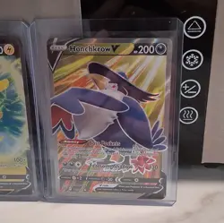 Pokemon TCG 3-Card Lot Hydrapple ex 156/142 Pikachu V SWSH198 Holo Promo - Image 4