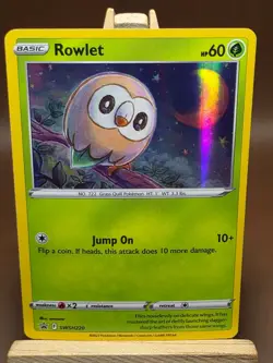MP Pokemon Rowlet - Promo SWSH: Sword & Shield Promo Cards SWSH220 - Image 1