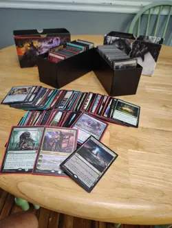 Magic The Gathering Card Lot (Rares) Card Sleeve And Boxes Included. - Image 2