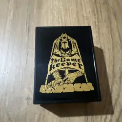 MTG -The Game Keeper Deck Box PKK Black Vintage Card Case & 37 X MTG Cards - Image 2