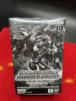 Digimon Card Game Limited Card Pack Another Knight Booster Box LM-07 Sealed - Image 1