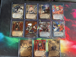naruto ccg collection lot of 11 cards - Image 1