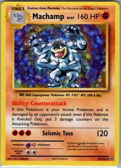 Machamp 59/108 Holo XY - Evolutions - Pokemon Card - NM - Image 1