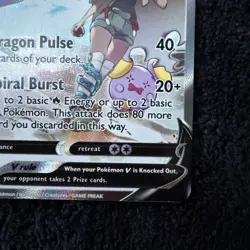 Rayquaza v Alternate Full Art Holo Card 194/203SWSH07: Evolving Skies LP - Image 3