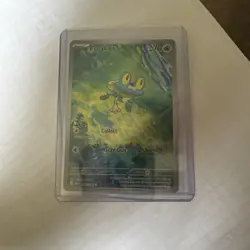 Pokemon Froakie Full Art Holo Water Chaos Rising 086/083 English IR Card NM Mint - Image 1