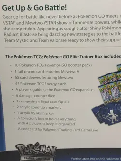Pokemon Trading Card Game Pokemon GO Elite Trainer Box 2022 Nintendo - Image 3