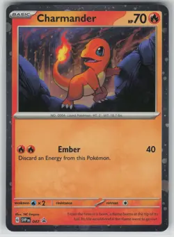 Charmander Cosmos Holo #047 Promo Scarlet & Violet Promo Cards Pokemon TCG - Image 1
