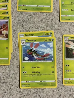 Pokemon TCG Yanma & Yanmega 16 Card Lot Regular English Evolving Skies + More - Image 4