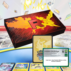 Team Rocket’s Moltres ex Ultra-Premium UPC Code Card Pokemon TCG Live *DIGITAL* - Image 1