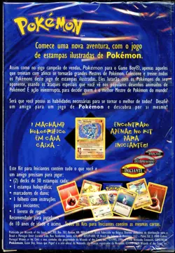 Sealed PORTUGUESE Base Set 2-Player Starter Deck (60 Pokemon Cards) - Image 2