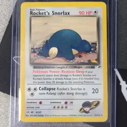 Gym Heroes/Challenge 5-Card Lot: Brock's Sandslash, Snorlax - Image 4