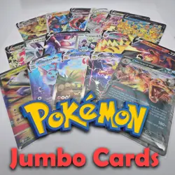 Pokemon Promo Jumbo Cards You Pick Oversized Official Pokemon Card - Image 1