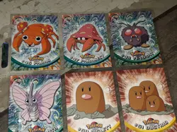 LOT OF 9 TOPPS POKEMON CARDS #46-54 LOOK VENOMOTH! PERSIAN! - Image 2