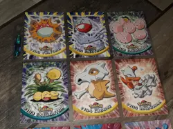 LOT OF 9 TOPPS POKEMON CARDS #100-108 HITMONLEE HITMONCHAN MAROWAK! - Image 2