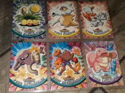 LOT OF 9 TOPPS POKEMON CARDS #100-108 HITMONLEE HITMONCHAN MAROWAK! - Image 3