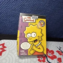 2003 The Simpsons Trading Card Game Theme 1-player Deck LISA Unopened - Image 1