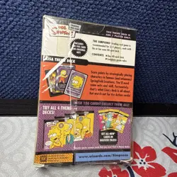 2003 The Simpsons Trading Card Game Theme 1-player Deck LISA Unopened - Image 2