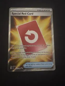 Special Red Card 113/086 Me04: Chaos Rising Holo - Image 1