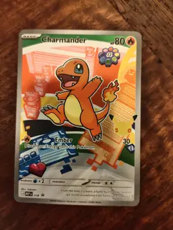 Charmander MEP 038 First Partner Illustration Rare Promo Pokemon NM - Image 1