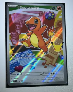 Charmander MEP 038 First Partner Illustration Rare Promo Pokemon NM - Image 2