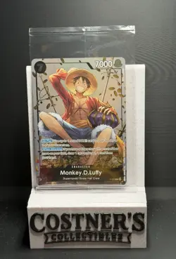 Monkey.D.Luffy (Tin Pack Set Vol. 2) P-075 One Piece Promotion Cards Foil SEALED - Image 1