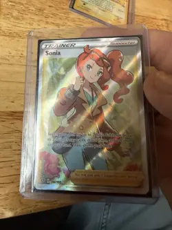 Sonia Full Art Holo Card 192/192 Swsh02: Rebel Clash NM/M Condition - Image 2