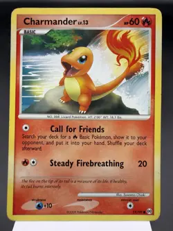 Charmander 59/99 - Platinum Arceus Pokemon Card PLAYED - Image 1