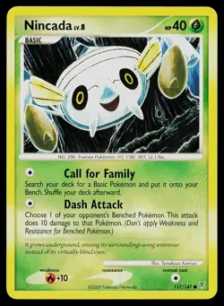 Pokemon Card Supreme Victors Nincada 117/147 Common - Image 1