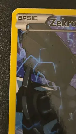 2015 Pokemon Zekrom w Palkia XY76 Holo Promo Card Black Star Ultra Rare Full Art - Image 2