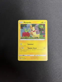 Morpeko SWSH031 Pokemon Sword & Shield Black Star Promo Card Holo - NM - Image 3