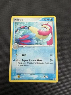 Pokemon TCG Milotic EX Emerald Holo Card 8/106 Rare 8/106 - Image 1