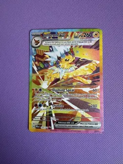 Pokemon TCG Jolteon EX 153/131 Prismatic Evolutions Holo Ultra Rare Card - Image 1