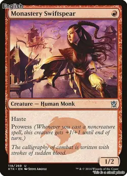 MTG Monastery Swiftspear [KTK - 118] LP - Image 1