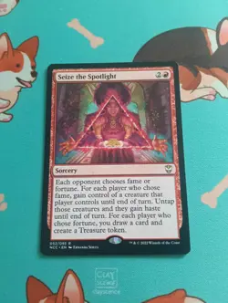 MTG Magic the Gathering - Seize the Spotlight - New Capenna Commander - Image 1