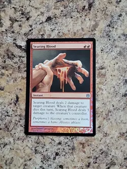 MTG Magic [x1] Searing Blood [x1] FOIL Born of the Gods M/NM - Image 2