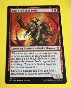MTG - Gut, True Soul Zealot - Commander Legends: Battle for Baldur's Gate - Image 1