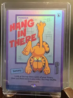 Hang In There - Ponder Secret Lair Drop MTG Foil Near Mint - Image 3