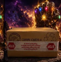 MAGIC THE GATHERING MARVEL SUPER HEROES COMMANDER 4-DECK CASE - Image 3