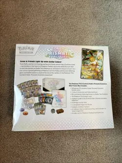 Pokemon TCG Scarlet Violet Prismatic Evolutions ETB Elite Trainer Box New Sealed - Image 2