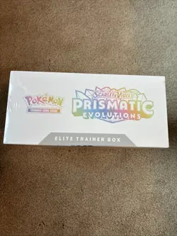 Pokemon TCG Scarlet Violet Prismatic Evolutions ETB Elite Trainer Box New Sealed - Image 4