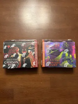 MTG Innistrad Collector Box Duo - Midnight Hunt + Crimson Vow - SEALED LOT - Image 1