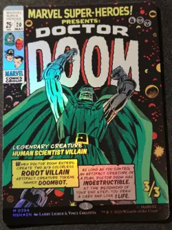 Doctor Doom - Foil - Borderless - MSH - NM - EN - 0394 - Image 1
