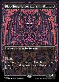 Magic The Gathering MTG BLOODLETTER OF ACLAZOTZ The Lost Caverns of Ixalan NM - Image 1