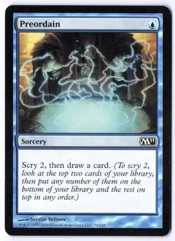 Preordain M11 70 Magic: The Gathering C NM - Image 1