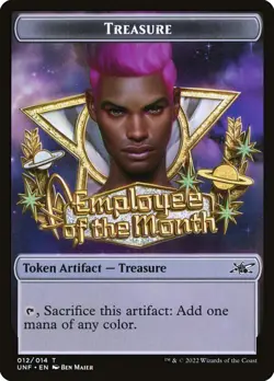 Magic the Gathering (mtg): TUNF: Treasure (012) (x 4) - Image 1