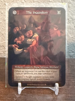 Sorcery Contested Realms - Gothic - The Inquisition NM - Image 1
