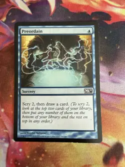 Preordain - Core Set 2011 (M11) - LP - MTG - Image 1