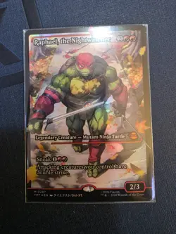 Raphael, the Nightwatcher (Showcase) Teenage Mutant Ninja Turtles Foil - Image 1
